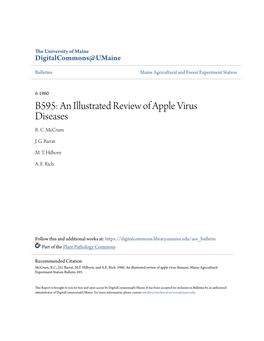 An Illustrated Review of Apple Virus Diseases R