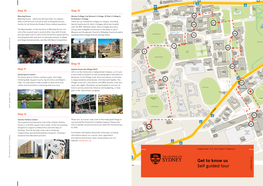 University of Sydney Self Guided Tour in English