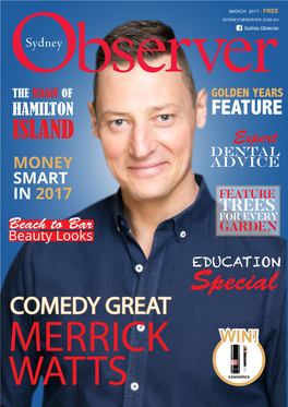 Special COMEDY GREAT MERRICK WIN! WATTS Cosmetics