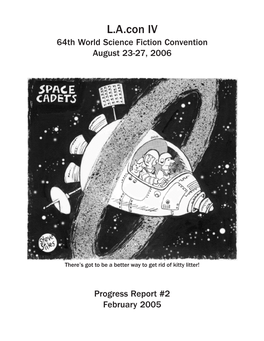 L.A.Con IV 64Th World Science Fiction Convention August 23-27, 2006
