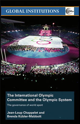 The International Olympic Committee and the Olympic System