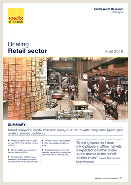 Briefing Retail Sector April 2018