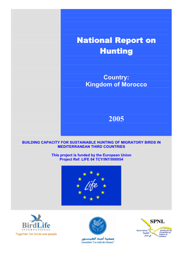 National Report on Hunting 2005