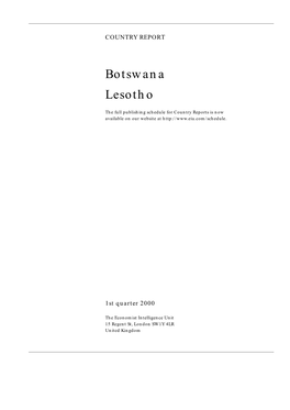 Botswana Lesotho