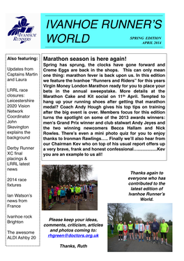 Spring Newsletter