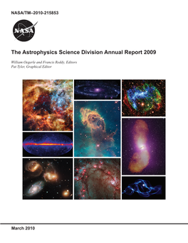 Astrophysics Science Division Annual Report 2009