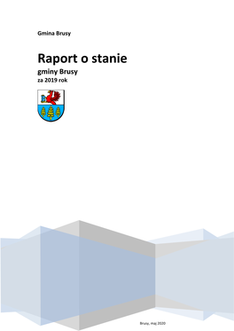 Raport O Stanie Gminy Brusy Za 2019 Rok.Pdf