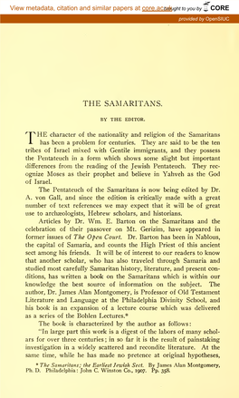 The Samaritans