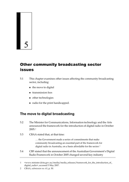 Tuning in to Community Broadcasting