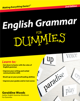 English Grammar for Dummies, Second Edition