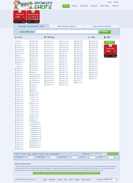 Browser Compatibility Test Web Design Gallery Icon Search Engine