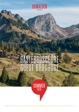 Gästebroschüre Guest Brochure