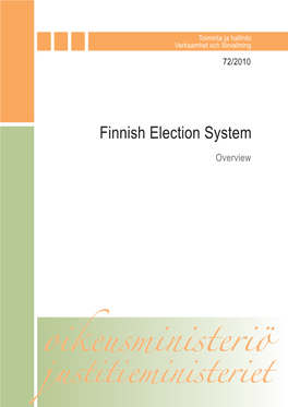 Finnish Election System