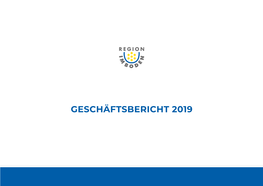 Geschäftsbericht 2019 Inhaltsverzeichnis