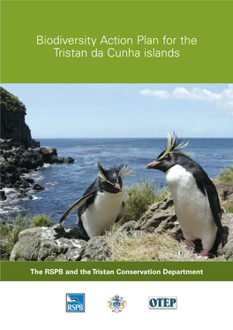 Biodiversity Action Plan for the Tristan Da Cunha Islands