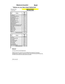 01B-Schedule for Line, Version 1.3.0724