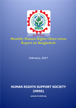 Monthly Human Rights Observation Report on Bangladesh