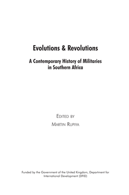 Evolutions & Revolutions