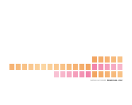 Norsk Kulturråd Årsmelding 2002 Innhold