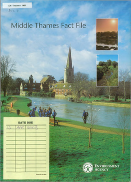 Middle Thames Fact File