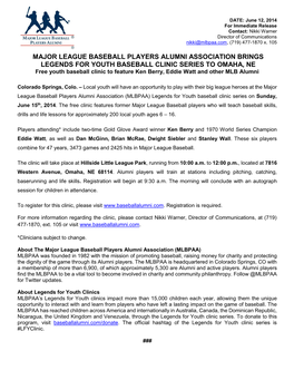 Major League Baseball Players Alumni Association