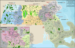 Massparks Regions, Districts & Complexes