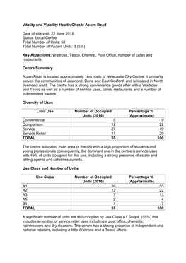 Retail Health Checks Should Reflect This Revised Boundary