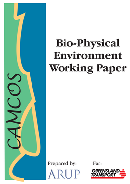 CAMCOS Working Paper – Bio-Physical Environment