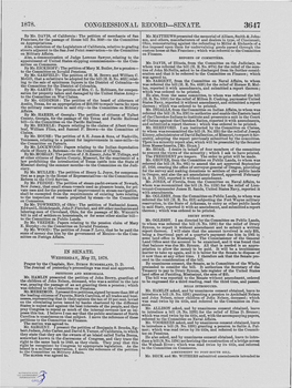 Congressional Record-Senate. 3647