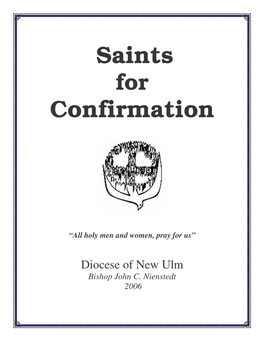 Saints Confirmation