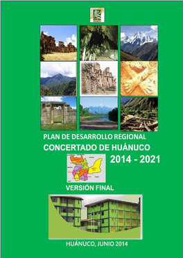 Plan De Desarrollo Regional Concertado Huánuco 2014-2021
