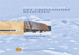 Betænkning Om Det Grønlandske Retsvæsen-7