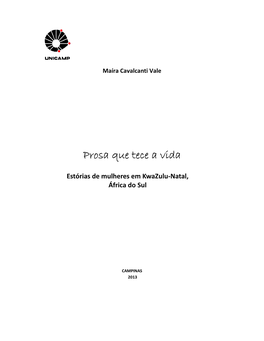 Estórias De Mulheres Em Kwazulu-Natal, África Do Sul