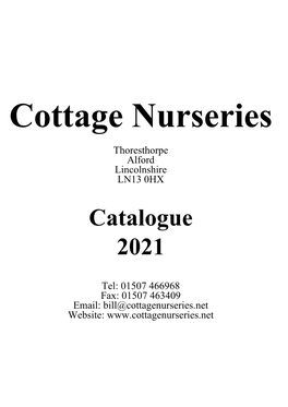 Catalogue 2021