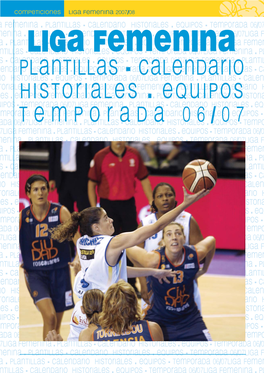 A Femenina . Plantillas - Calendario Historiales