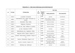 Załącznik Nr 1 - Opis Stanu Technicznego Nawierzchni Drogowych