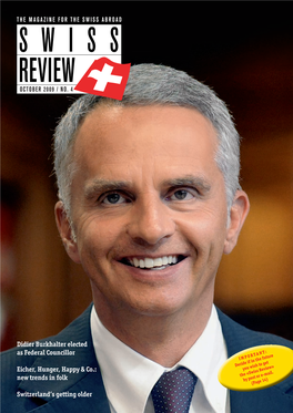 Didier Burkhalter Elected As Federal Councillor Eicher, Hunger, Happy