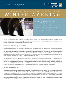 Winter Warning