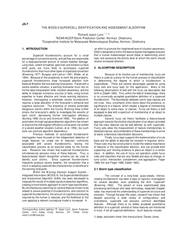 The Wdss-Ii Supercell Identification and Assessment Algorithm