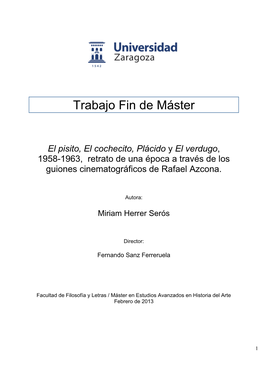 Trabajo Fin De Máster