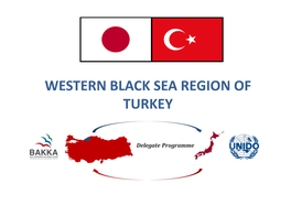 Western Black Sea Region of Turkey Outline