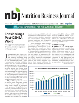 Nutrition Business Journal®