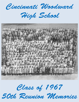 Cincinnati Woodward High School Class of 1967 50Th Reunion