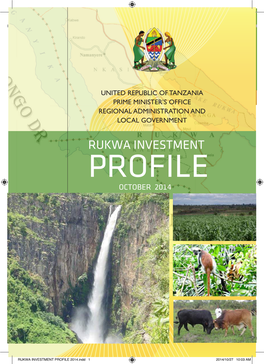 Rukwa Investment Profile October 2014