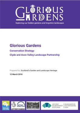 Glorious Gardens Conservation Strategy