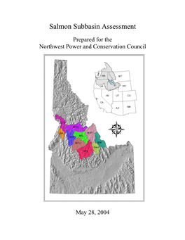 Salmon Subbasin Assessment