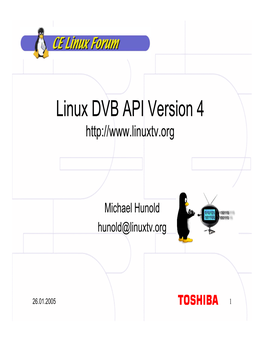 Linux DVB API Version 4