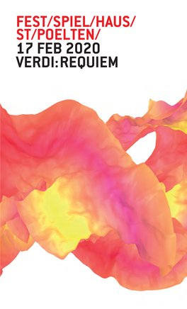 FEST/SPIEL/HAUS/ ST/POELTEN/ 17 FEB 2020 VERDI: REQUIEM TK Mosaikstpoelten 107X190 180920 RZ.Indd 2