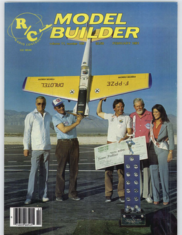 MODEL BUILDER FEBRUARY 1981 19 R/C MODEL BUILDER Completed Structure Shows Very Light Construction