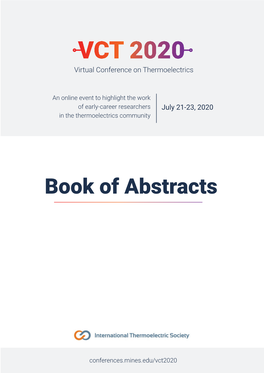 VCT2020-Abstract-Book.Pdf